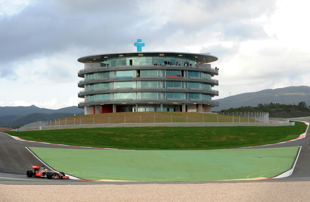 Le circuit de Portimao au Portugal lors d'essais