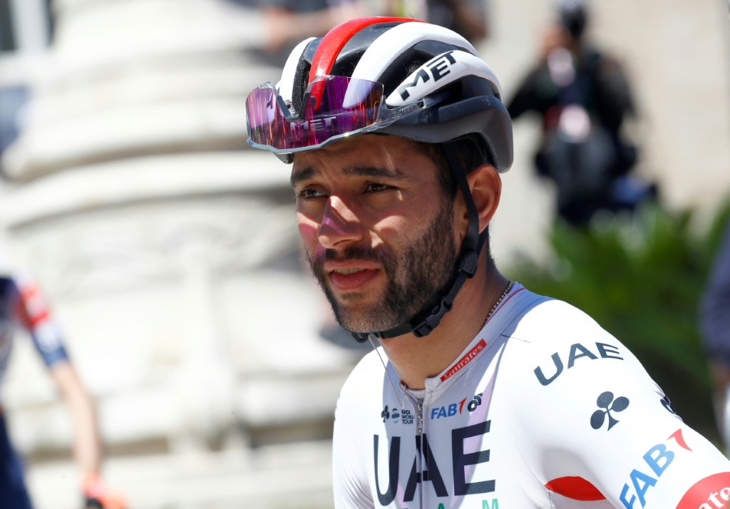 Le Colombien Fernando Gaviria au départ de la 7e étape du Tour d'Italie