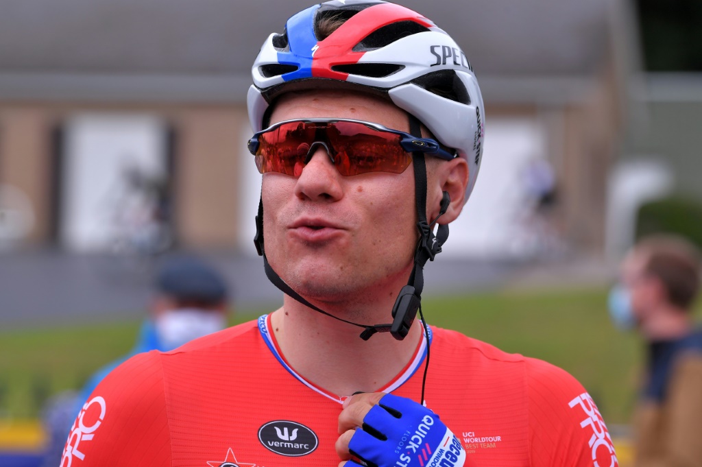 Le cycliste néerlandais Fabio Jakobsen