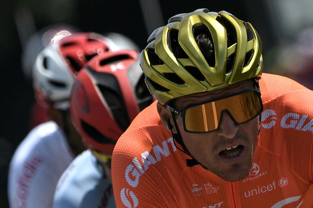 Le Belge Greg Van Avermaet lors de la première étape du Tour de France 2019 le 6 juillet 2019 à Bruxelles