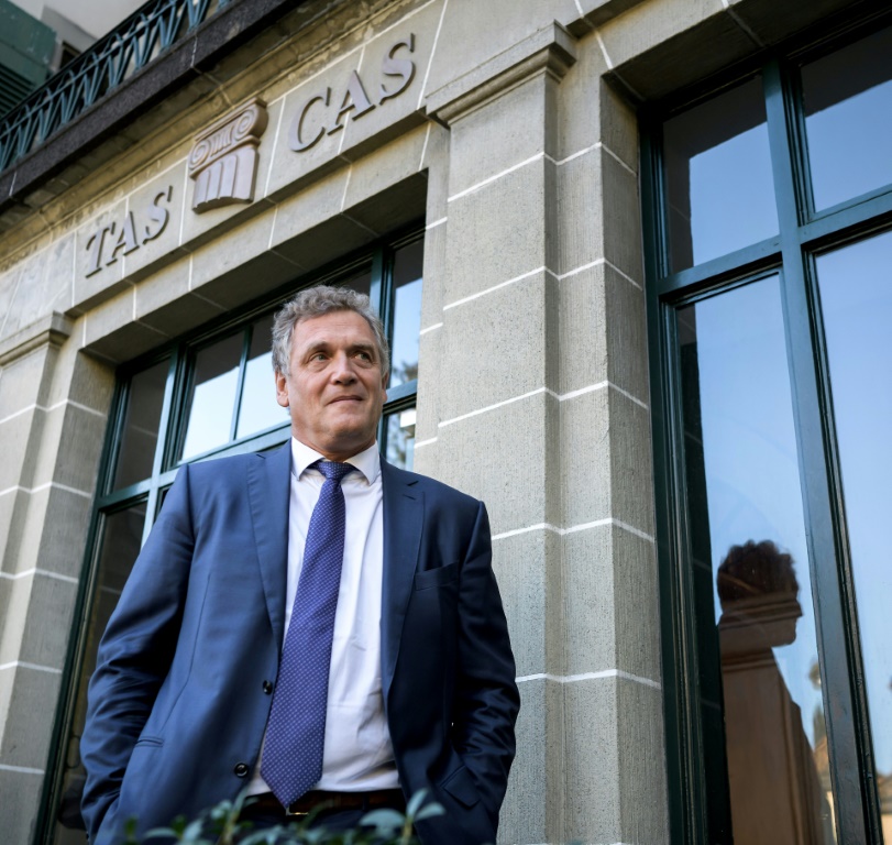 L'ex-secrétaire général de la Fifa Jérôme Valcke au Tribunal arbitral du Sport à Lausanne