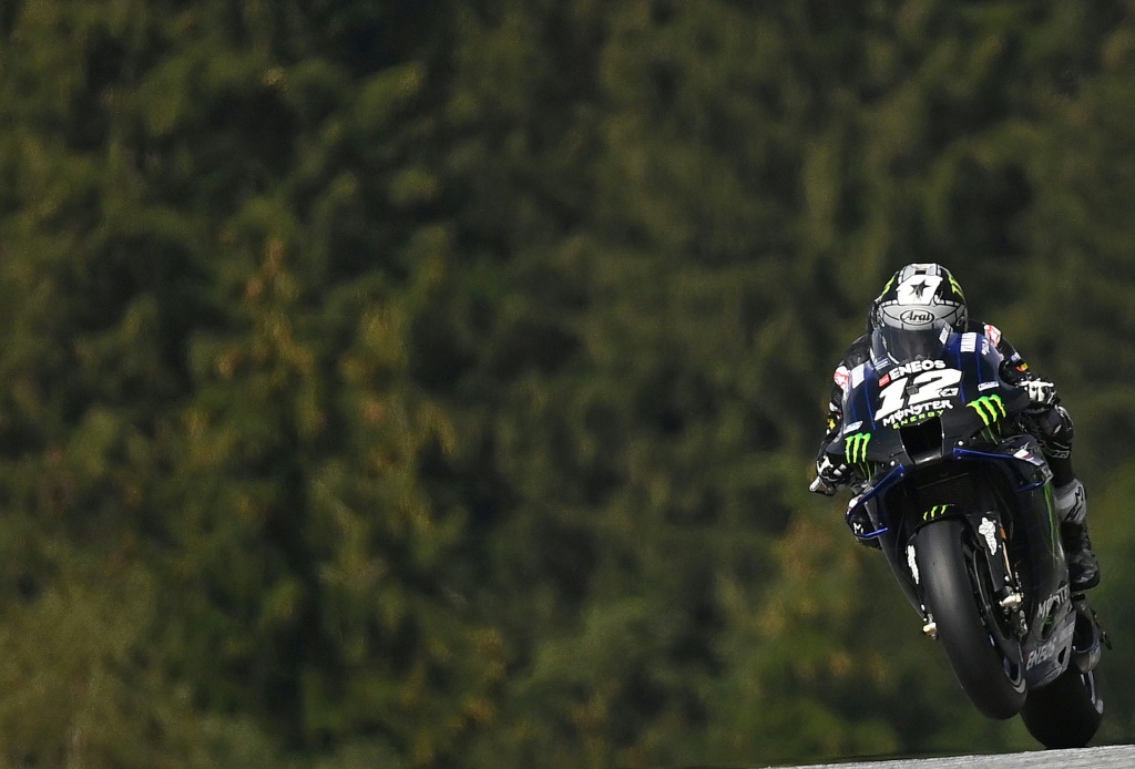 L'Espagnol Maverick Vinales (Yamaha) a réalisé le meileur temps des qualificationns du GP d'Autriche