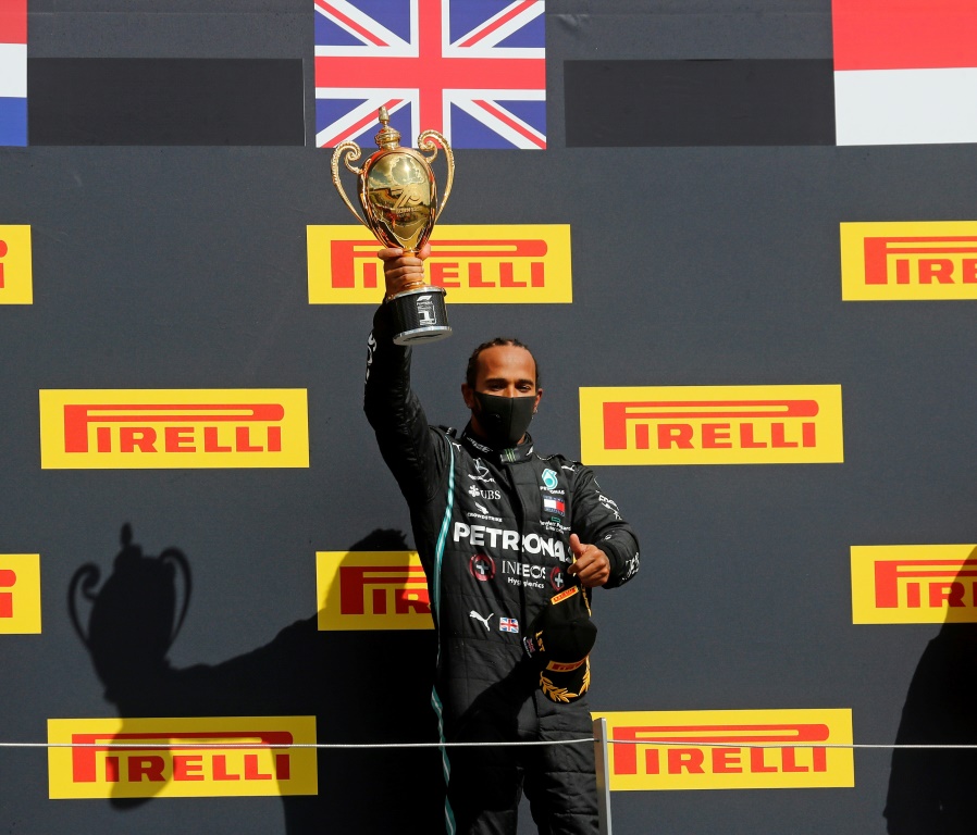 Le Britannique Lewis Hamilton (Mercedes) vainqueur du GP de Grande-Bretagne