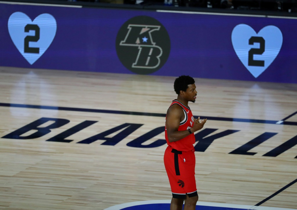 Kyle Lowry des Toronto Raptors lors du match 4 des playoffs NBA contre les Brooklyn Nets