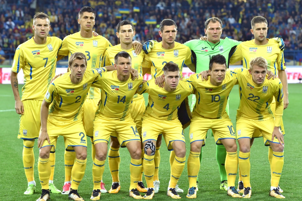L'équipe d'Ukraine