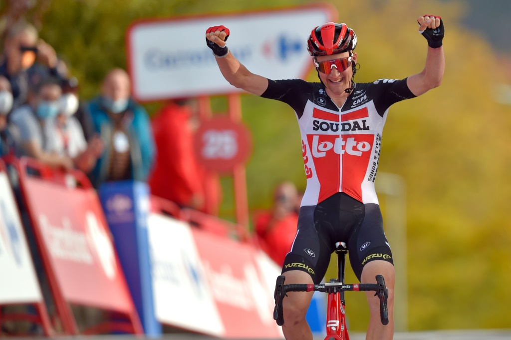 Le Belge Tim Wellens remporte la 5e étape du Tour d'Espagne