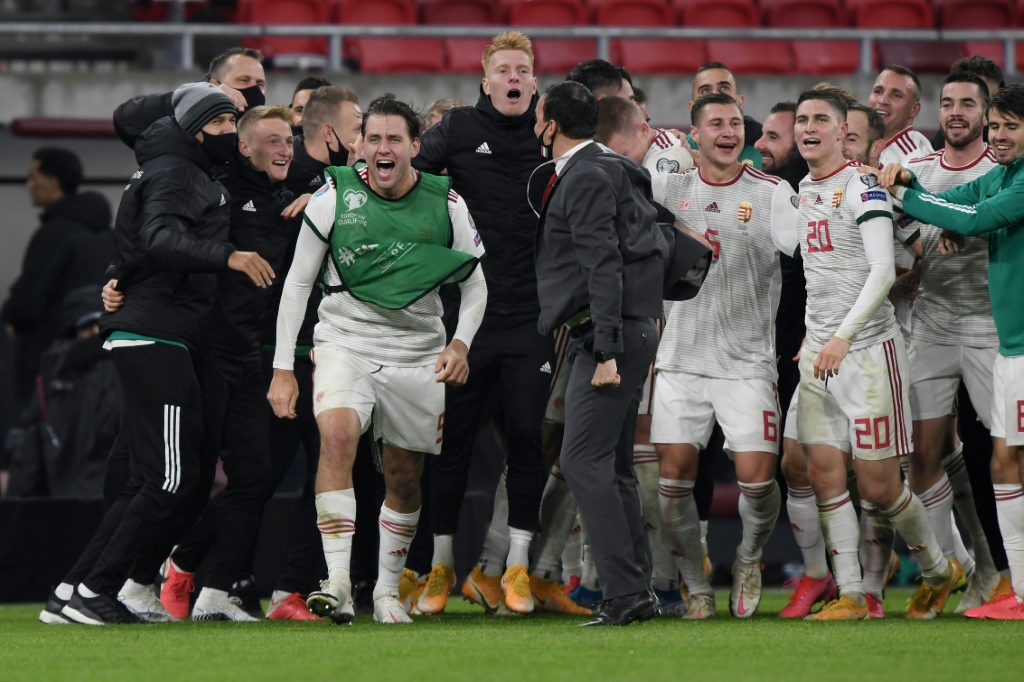Les Hongrois heureux de s'êtré qualifiés à l'Euro-2020 après leur victoire sur l'Islande