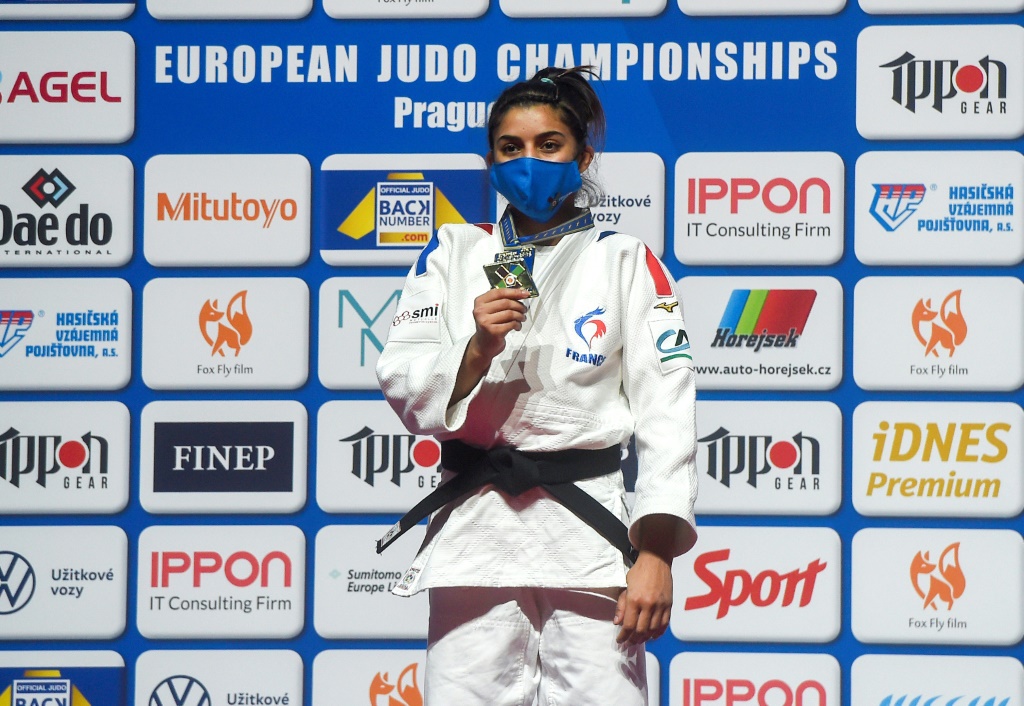La judoka Shirine Boukli