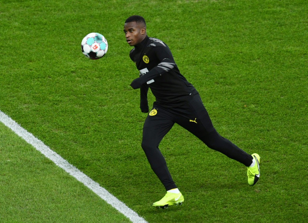 L'attaquant du Borussia Dortmund Youssoufa Moukoko