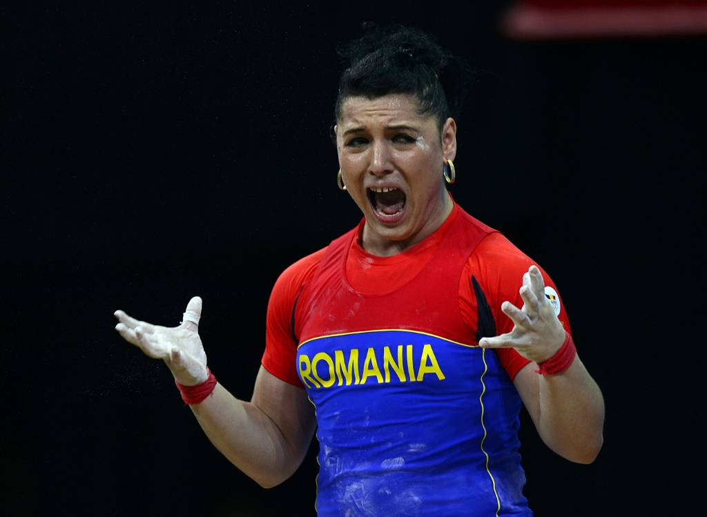 La Roumaine Roxana Cocos médaillée d'argent dans la catégorie des 69 kg aux JO de Londres