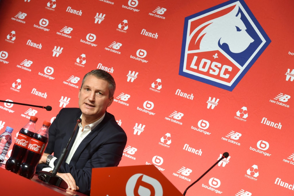 Olivier Letang officiellement présenté comme président du LOSC au Domaine de Luchin