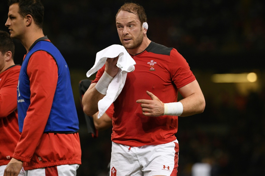 Wales captain Alun Wyn Jones is Test rugby's most-capped player
