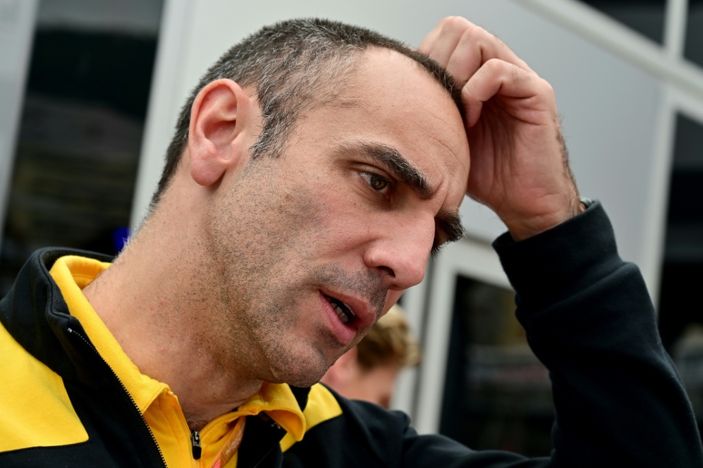 Le directeur de Renault Sport F1 Cyril Abiteboul dans le paddock du GP de Monaco
