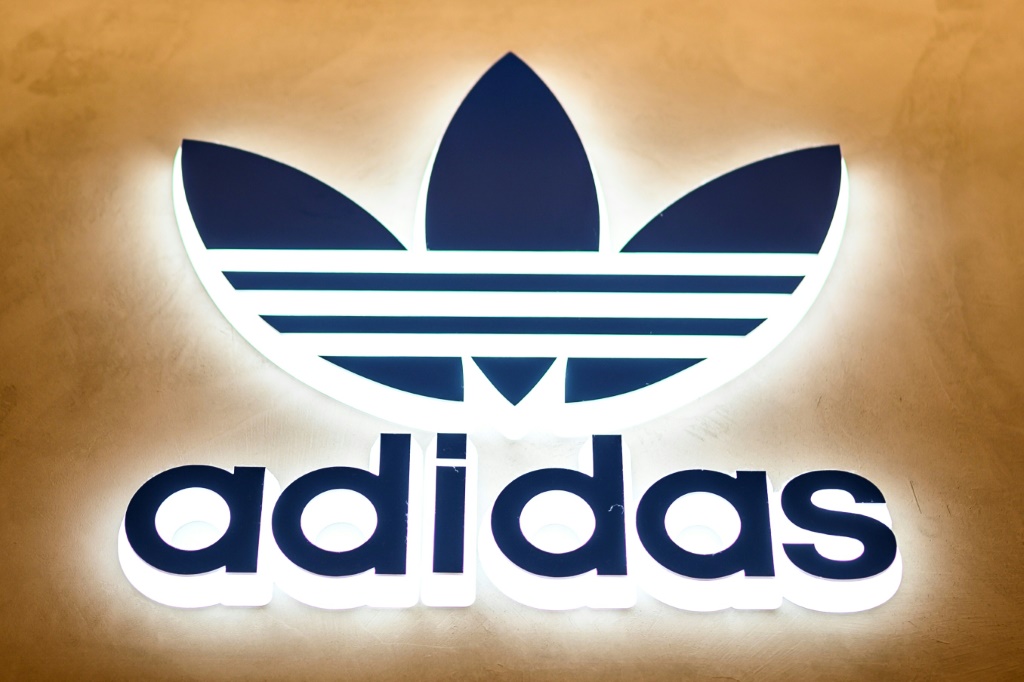 Le logo de l'équipementier sportif allemand Adidas