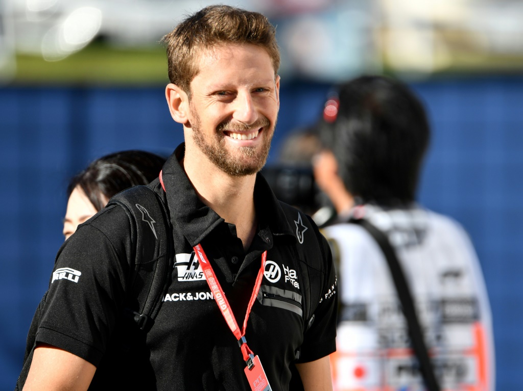 Le pilote français de l'écurie Haas de Formule 1