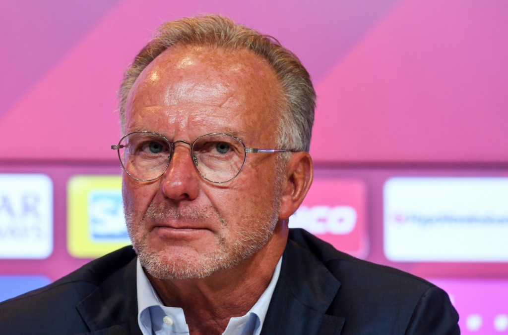 Le patron du Bayern Karl-Heinz Rummenigge