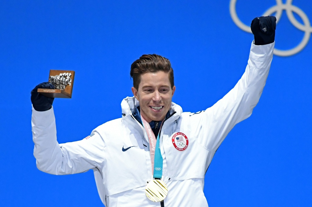 Le champion olympique de snowboard