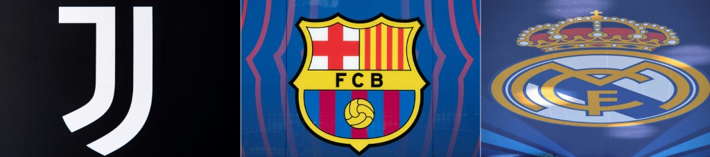 Combophoto des logos des trois clubs