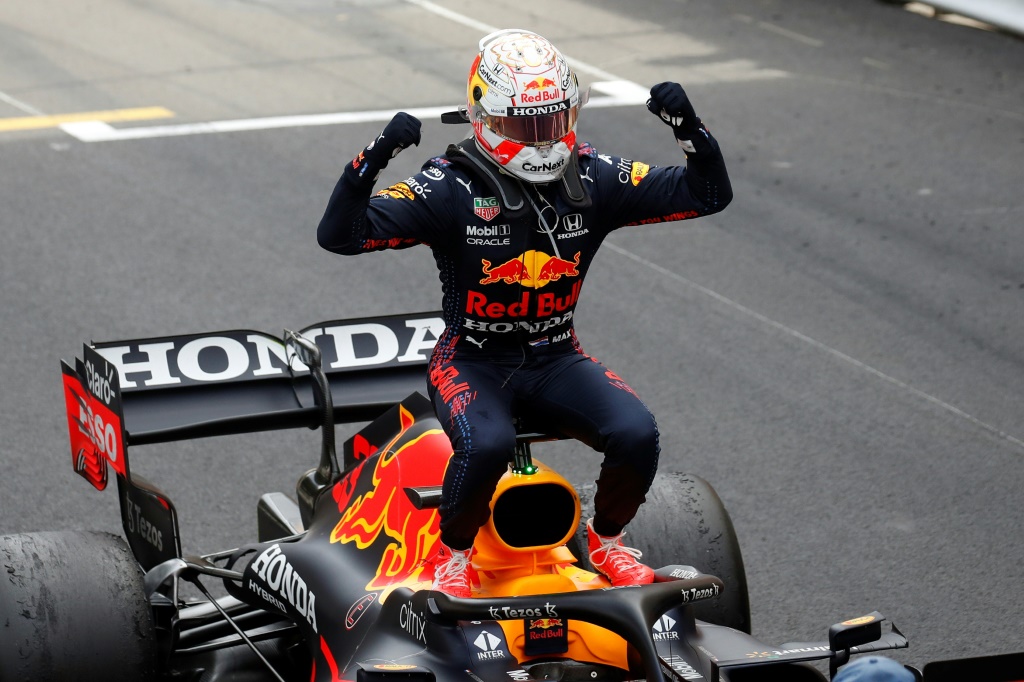 Le Néerlandais Max Verstappen (Red Bull) vainqueur du GP de Monaco