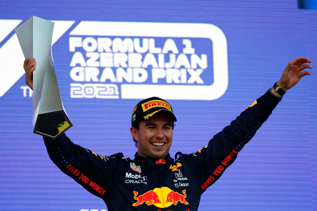 Le Mexicain Sergio Perez (Red Bull) vainqueur du GP d'Azerbaïdjan