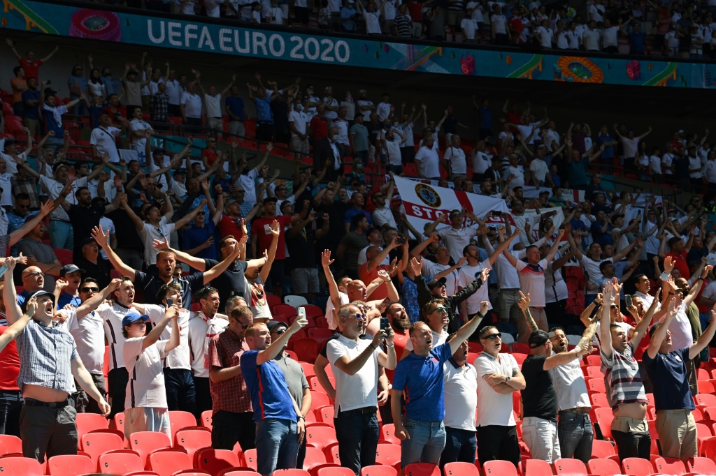Les supporters anglais limités à une jauge de 22.500 lors du match contre la Croatie à Wembley