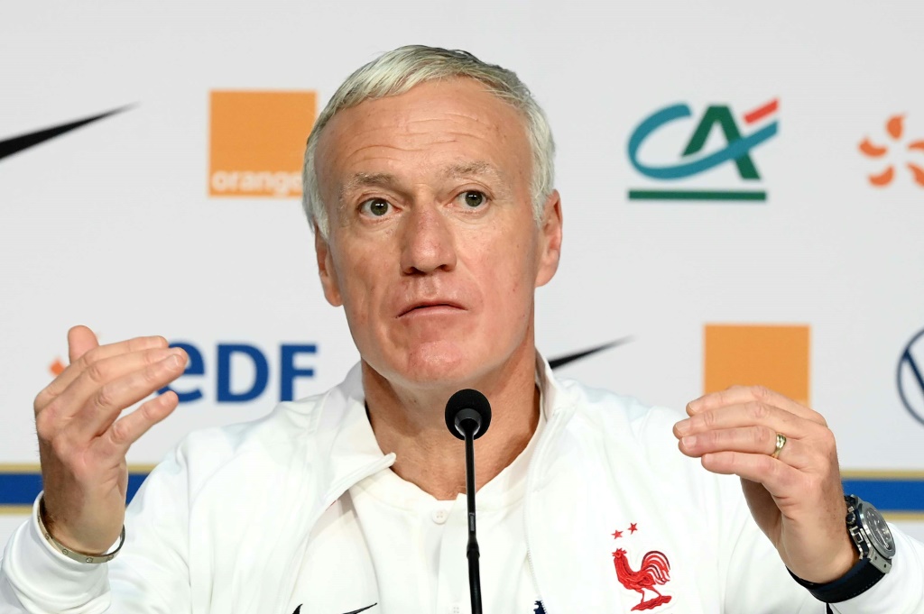 Le sélectionneur de l'équipe de France Didier Deschamps