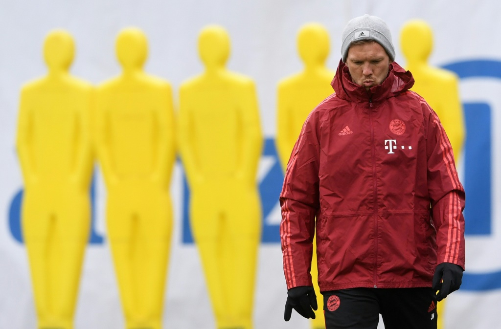 L'entraîneur du Bayern Julian Nagelsmann