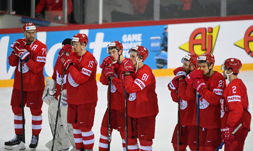 L'équipe russe de hockey sur glace