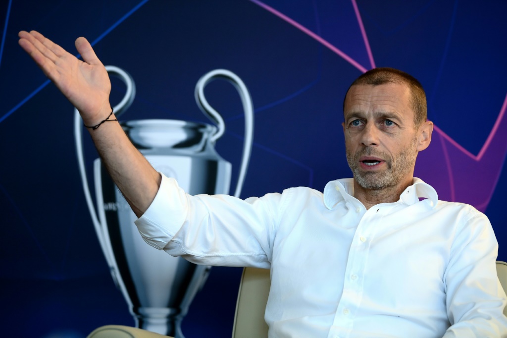 Le président de l'UEFA Alexander Ceferin