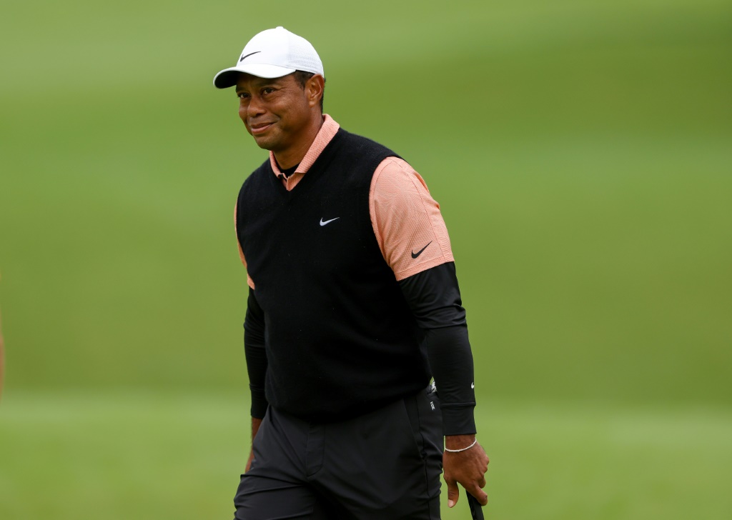 L'Américain Tiger Woods lors du 3e tour du Championnat PGA