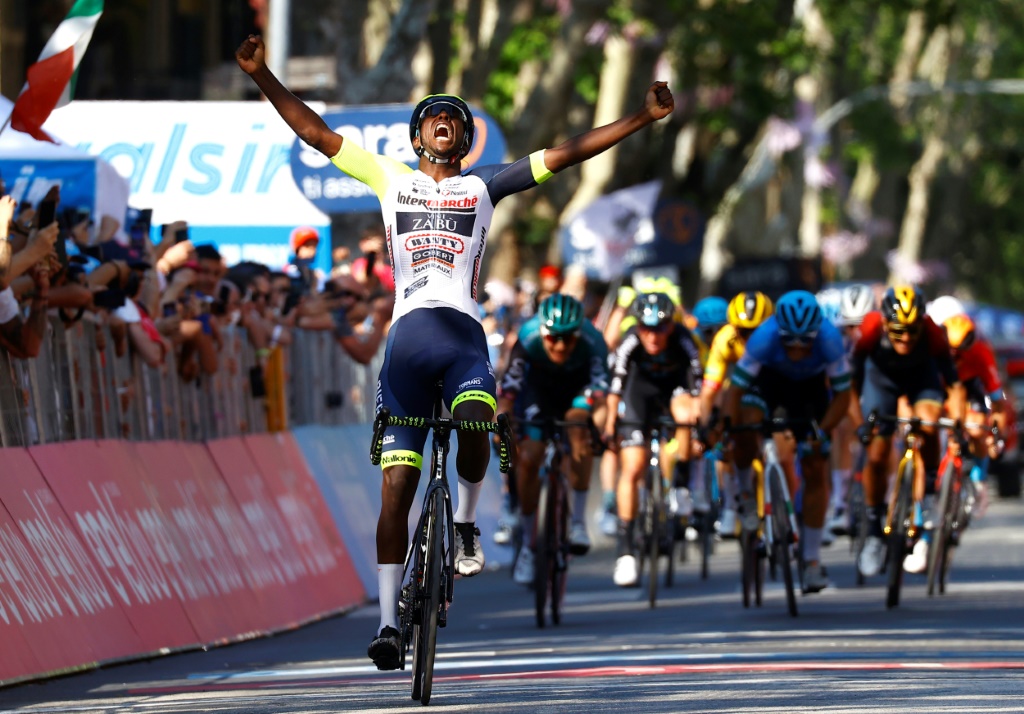 L'Erythréen Biniam Girmay a remporté mardi 17 mai la 10e étape du Giro à Jesi