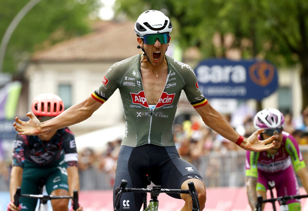 Le Belge Dries de Bondt remporte la 18e étape du Tour d'Italie