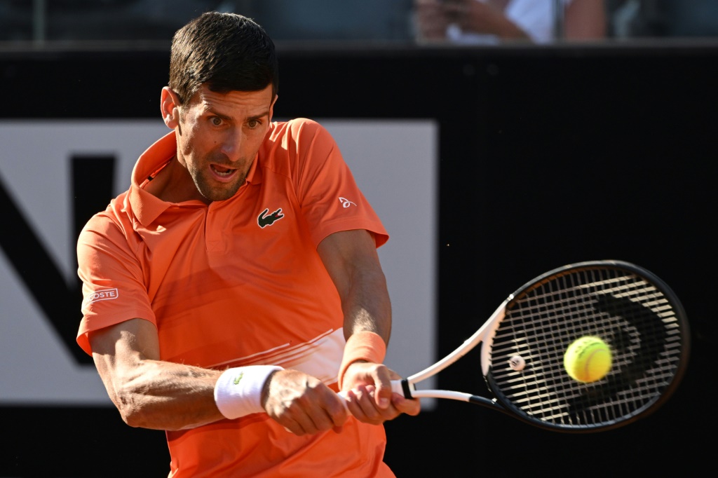 Novak Djokovic trop fort pour Stanislas Wawrinka au Masters 1000 de Rome, le 12 mai 2022