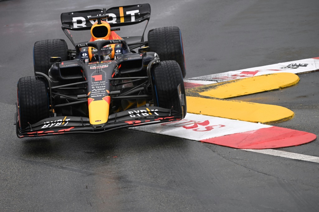 Le Néerlandais Max Verstappen (Red Bull), lors du Grand Prix de Monaco de Formule 1, le 29 mai 2022
