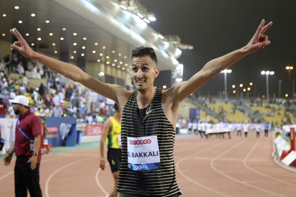 Le Marocain Soufiane el-Bakkali déjà vainqueur du 3000 m steeple à Doha le 13 mai 2022 a récidivé à Rabat