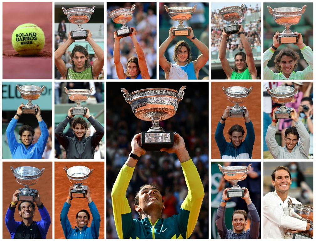 Rafael Nadal a remporté le 5 juin 2022 son 14e titre à Roland-Garros
