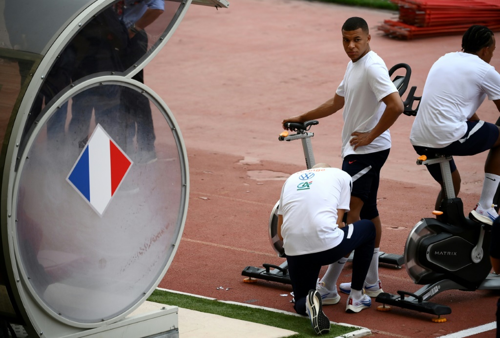 Kylian Mbappé se contente d'une séance d'entraînement avec vélo à Split