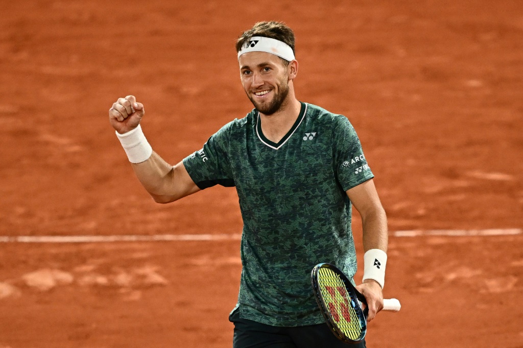Casper Ruud vainqueur de Marin Cilic en demi-finale du tournoi de Roland-Garros