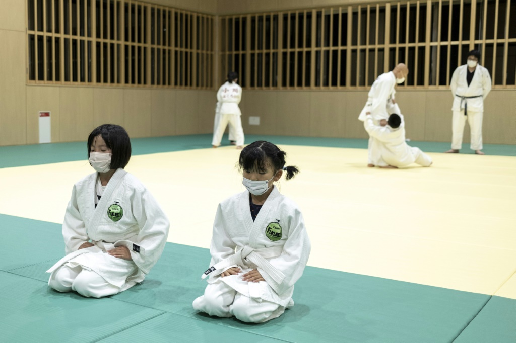 Cours de judo pour enfants le 25 mai 2022 à Fukuroi