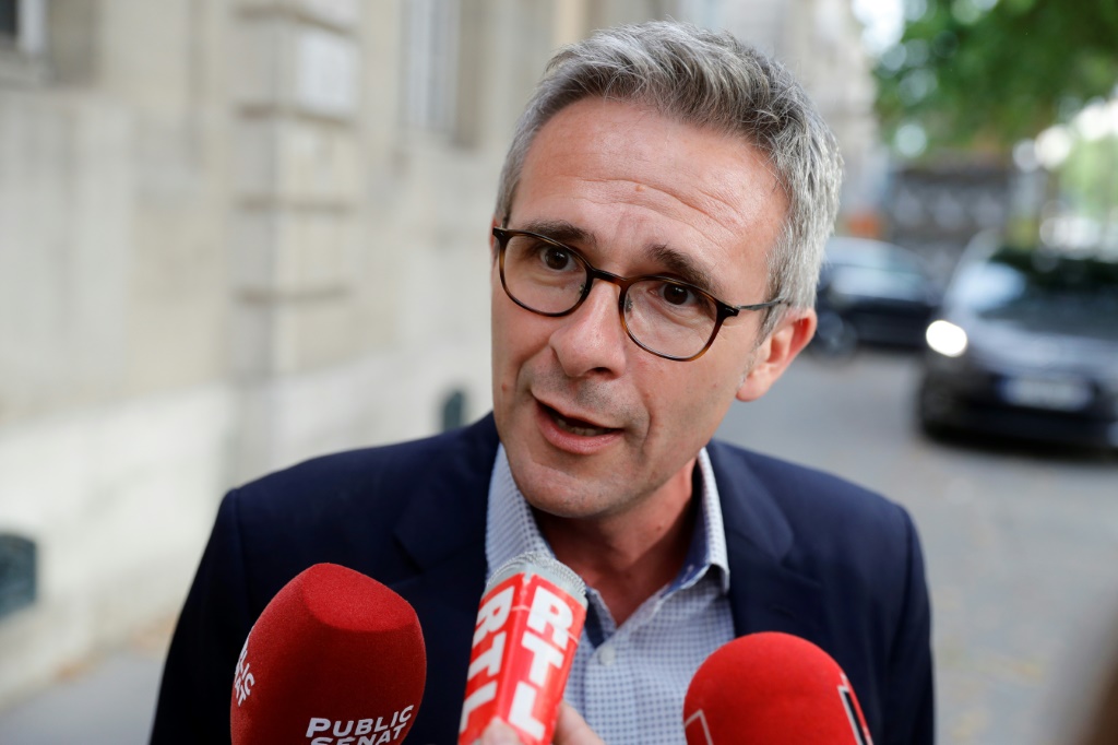 Le président du conseil département de Seine-Saint-Denis Stéphane Troussel à la questure du Senat, à Paris, le 17 juillet 2019
