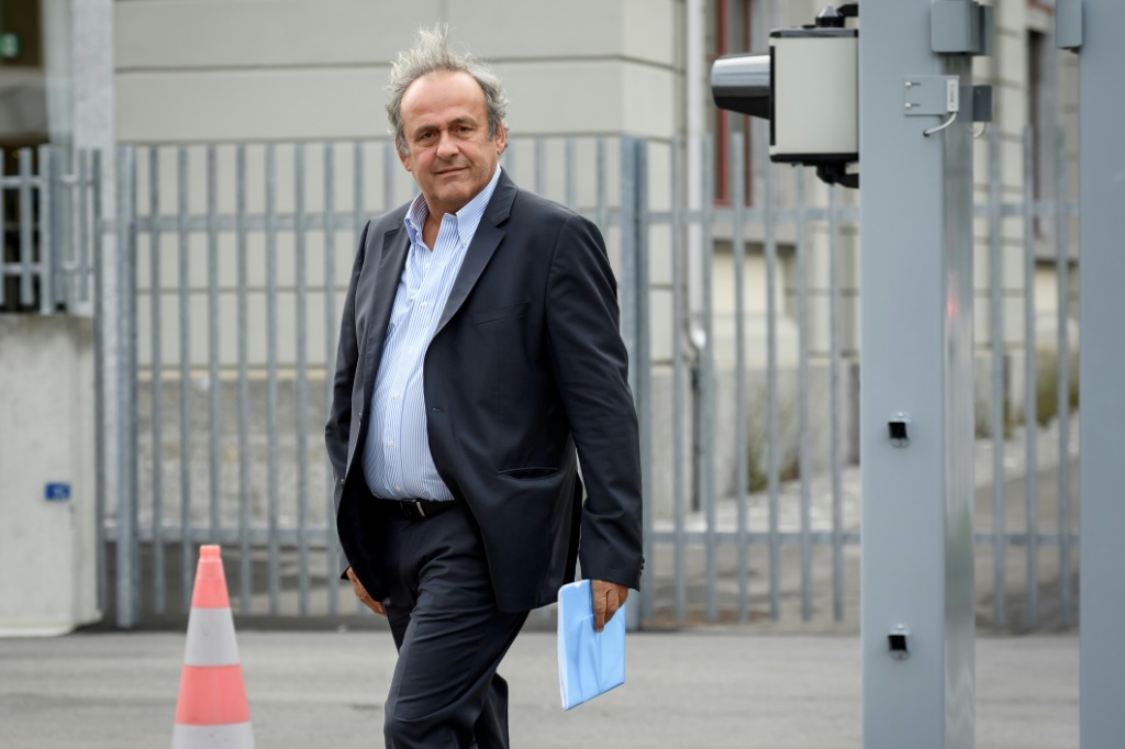 Michel Platini en août 2020 à Berne, en Suisse