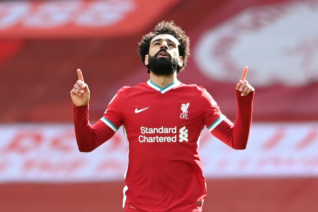 Mohamed Salah buteur pour  Liverpool contre Aston Villa
