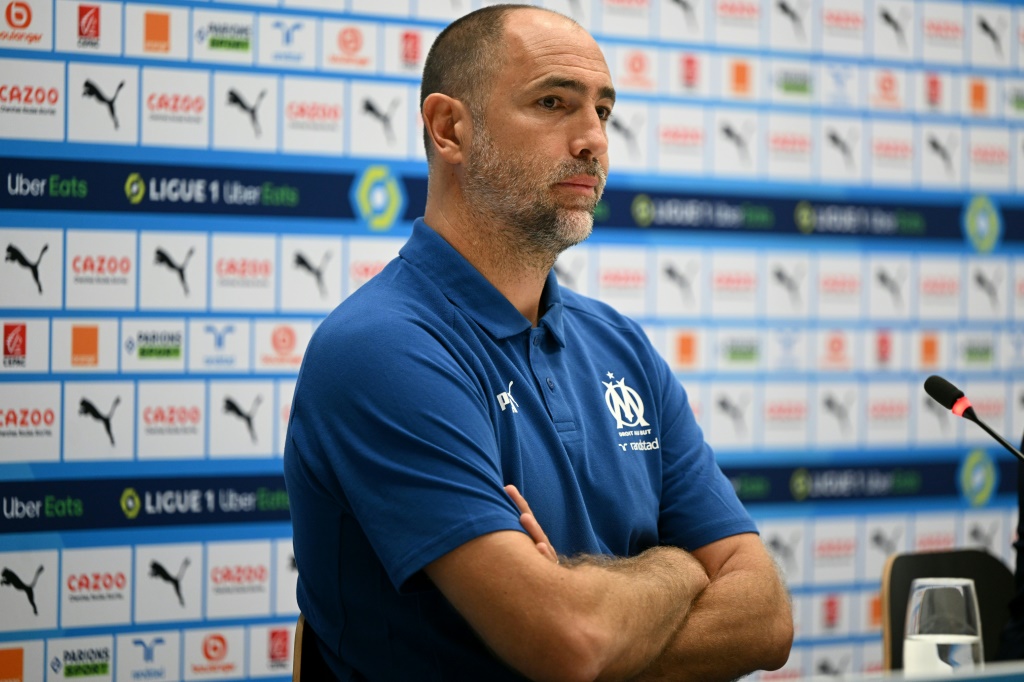 L'entraîneur croate de l'Olympique de Marseille Igor Tudor en conférence de presse à Marseille le 5 juillet 2022