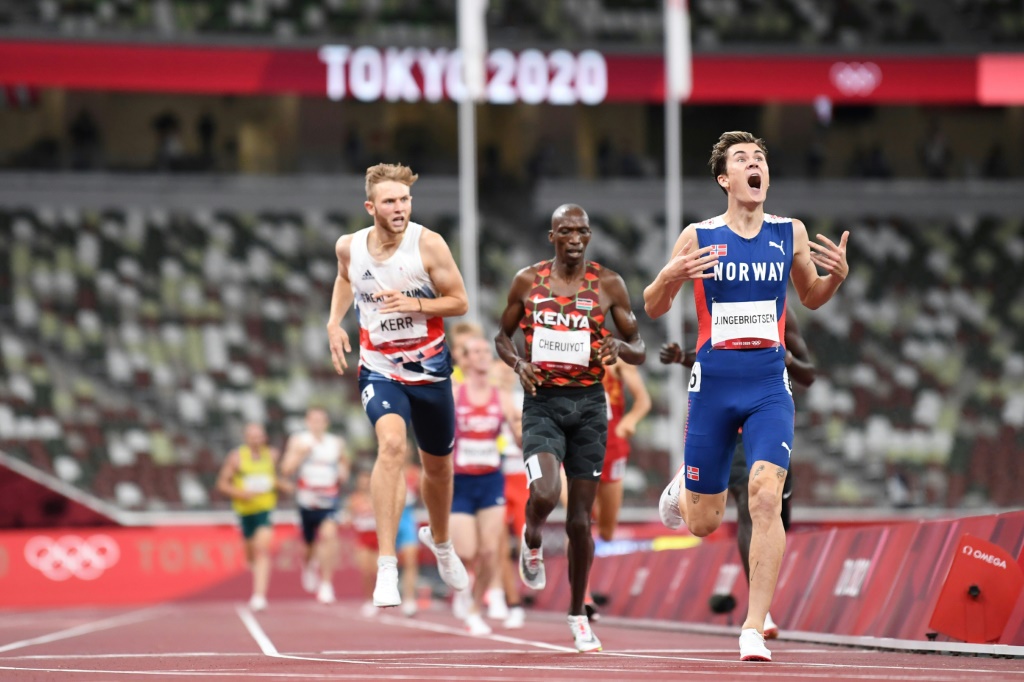 Le Norvégien Jakob Ingebrigtsen remporte la finale du 1500 m aux Jeux olympiques de Tokyo 2020