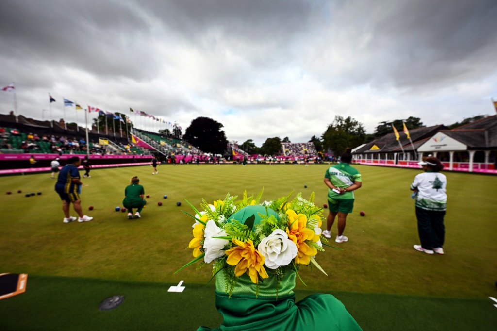 Lawn bowls at the Commonwealth Games in Birmingham en 2022