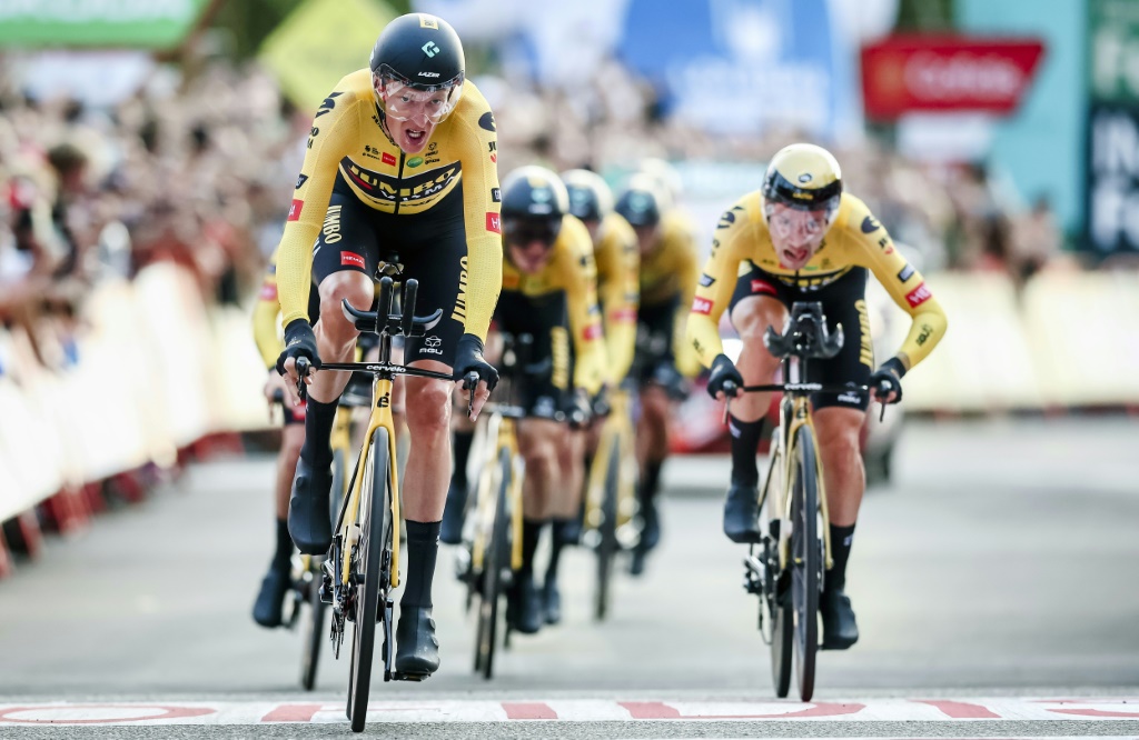 L'équipe Jumbo-Visma a écrasé la 1re étape de la Vuelta