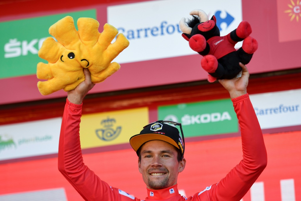 Le Slovène Primoz Roglic a endossé le maillot rouge de leader après sa victoire lors de la 4e étape de la Vuelta