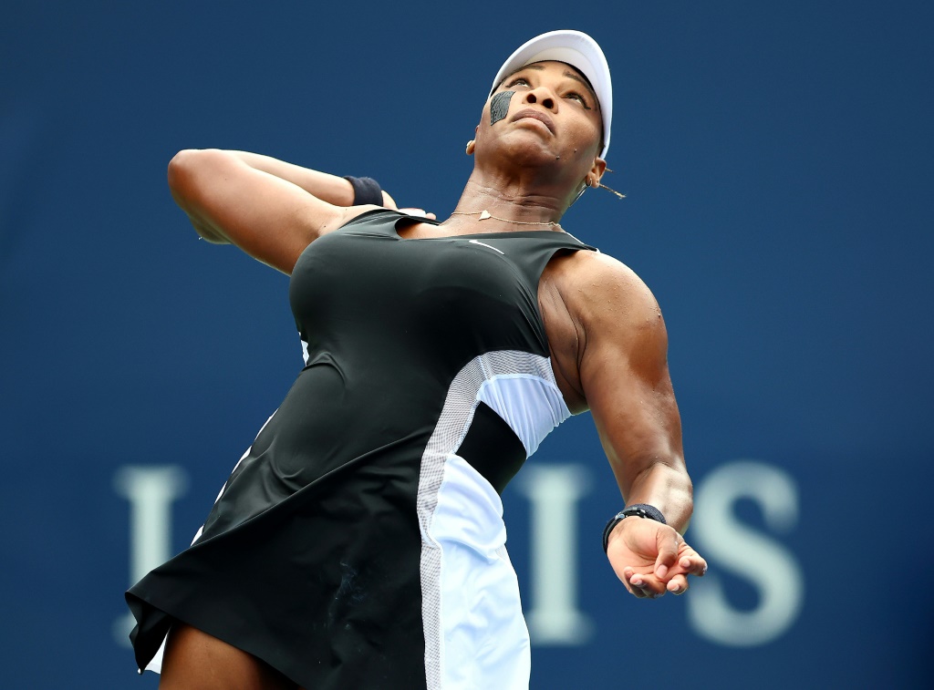 Serena Williams face à l'Espagnol Nuria Parrizas-Diaz à l'Open du Canada