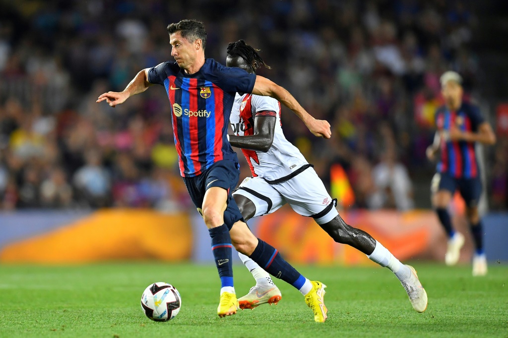 Le buteur star Robert Lewandowski et le Barça restent sur un match nul vierge face au Rayo Vallecano au Camp Nou, le 13 août 2022