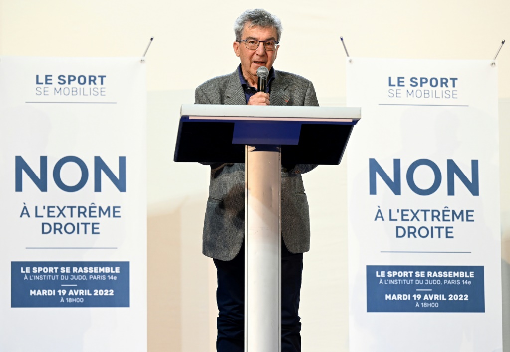 Le président de la Fédération français d'athlétisme, André Giraud, le 24 avril à Paris.